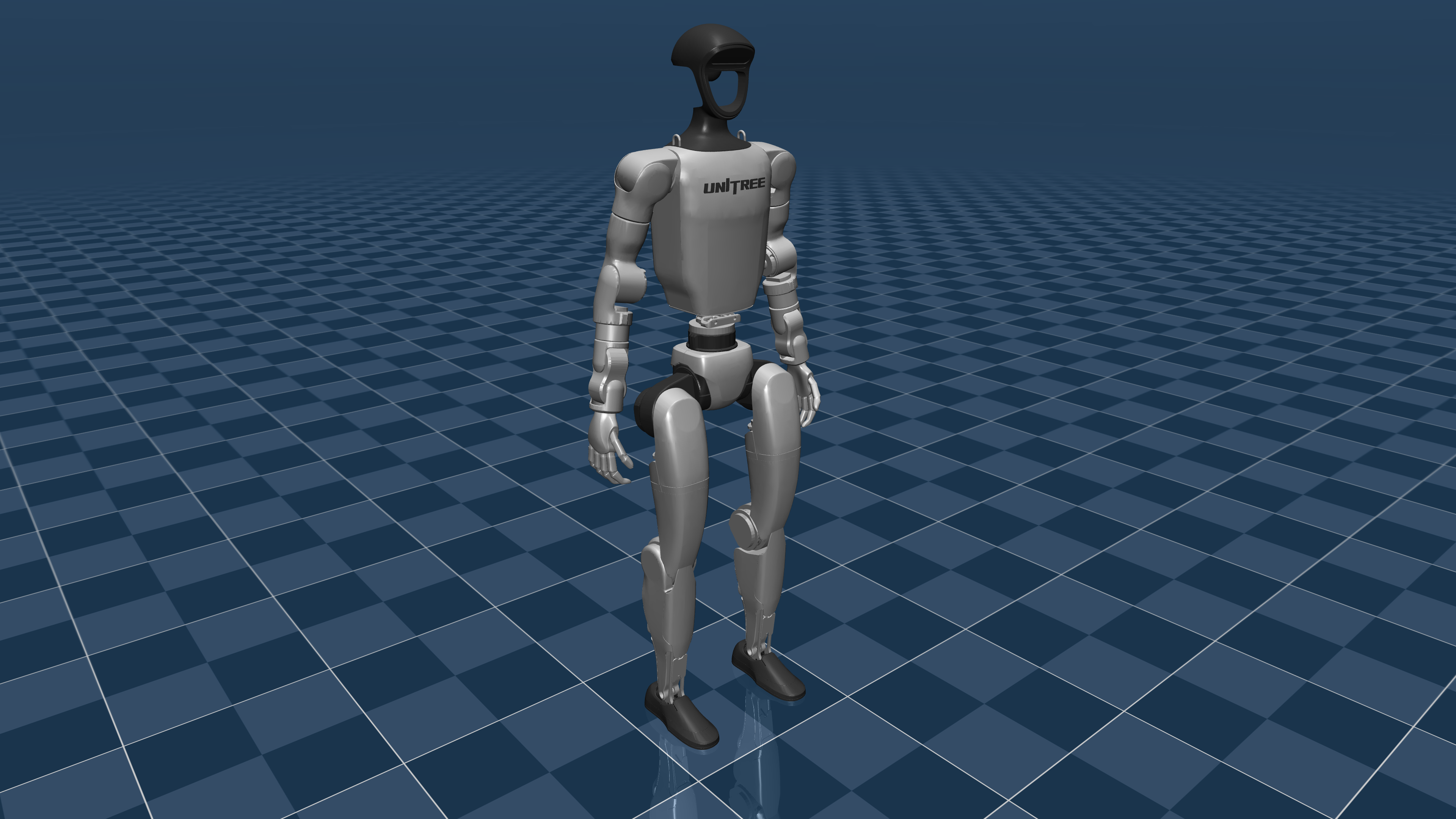 Unitree G1 humanoid robot render